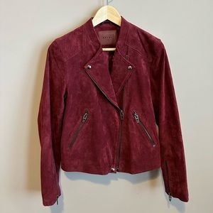 BLANK NYC Suede Leather Moro Jacket